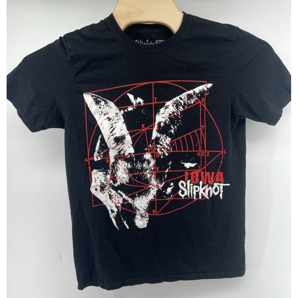 Slipknot Iowa Album T Shirt Mens Medium Double Sided Graphic Short Sleeved